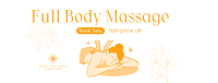 Body Massage Promo Facebook Cover