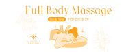 Body Massage Promo Facebook Cover Image Preview