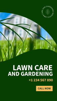 Lawn and Gardening Service Facebook Story