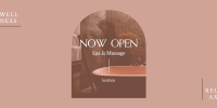 Spa & Massage Twitter Post