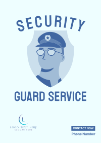 Security Guard Booking Poster