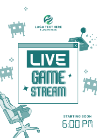 Feminine Game Stream Flyer