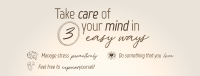 Mental Health Tips Facebook Cover Image Preview