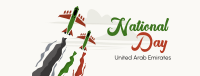 UAE National Day Airshow Facebook Cover Image Preview