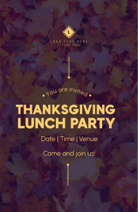 Its Already Thanksgiving Invitation
