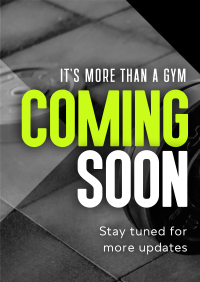 Stay Tuned Fitness Gym Teaser Flyer