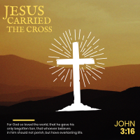 Jesus Cross Instagram Post Image Preview