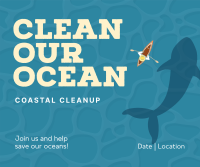 Clean The Ocean Facebook Post