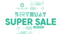 It's your Birthday Sale Facebook Event Cover