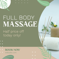 Massage Promo Instagram Post