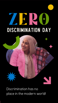 Zero Discrimination Diversity Facebook Story