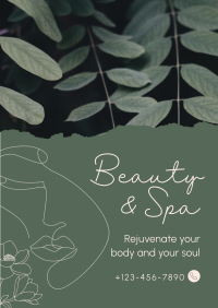 Beauty Spa Booking Poster