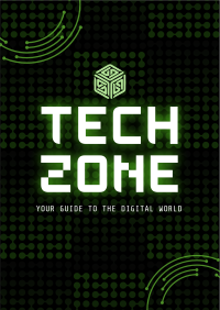 Digital Tech World Poster