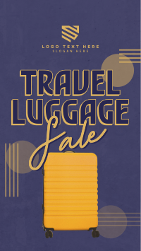 Travel Luggage Discounts Instagram Story