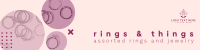 Assorted Rings Etsy Banner