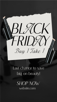 Black Friday Beauty Care Instagram Story Design