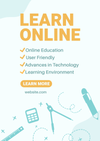 Learning Online Poster