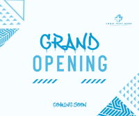 Street Grand Opening Facebook Post