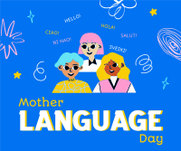 Mother Language Celebration Facebook Post