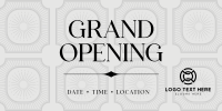 Vintage Grand Opening Twitter Post