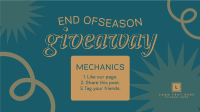 End of Season Giveaway Animation