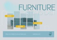 Household Furniture Store Postcard