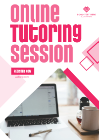 Online Tutor Service Flyer