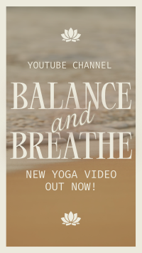 Minimalist Yoga and Pilates Instagram Reel