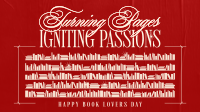 Book Day Greeting Animation