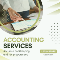 Accounting and Finance Service Instagram Post