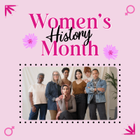 Celebrating Women History Instagram Post