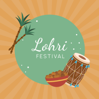 Lohri Fest Instagram Post