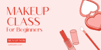 Beginner Make Up Class Twitter Post