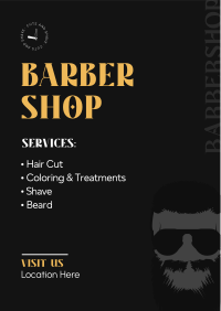 Haircut Flyer example 4