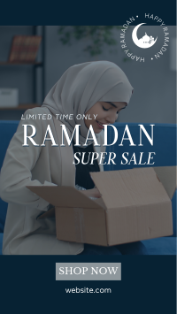 Ramadan Shopping Sale Instagram Reel Image Preview