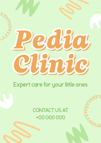 Kiddie Pediatric Clinic Flyer