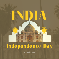 Independence To India Instagram Post