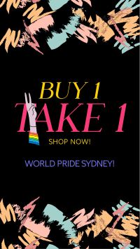 World Pride Sydney Promo Instagram Story