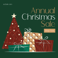 Annual Christmas Sale Instagram Post