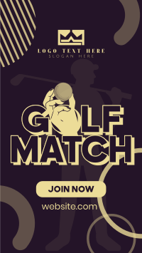 Golf Match Facebook Story