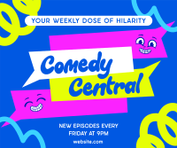 Comedy Central Podcast Facebook Post