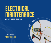 Electrical Maintenance Service Facebook Post