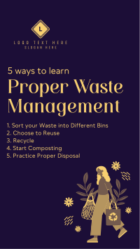 Proper Waste Management Instagram Reel