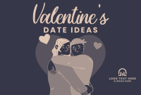 Valentines Couple Pinterest Cover Design