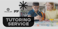 Kids Tutoring Service Twitter Post