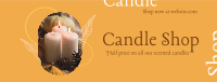 Candle Discount Facebook Cover