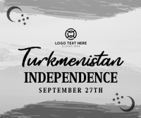 Turkmenistan Independence Day Facebook Post