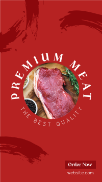 Premium Meat Facebook Story