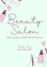 Salon Time Flyer Design