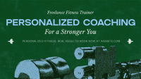 Retro Freelance Trainer Animation